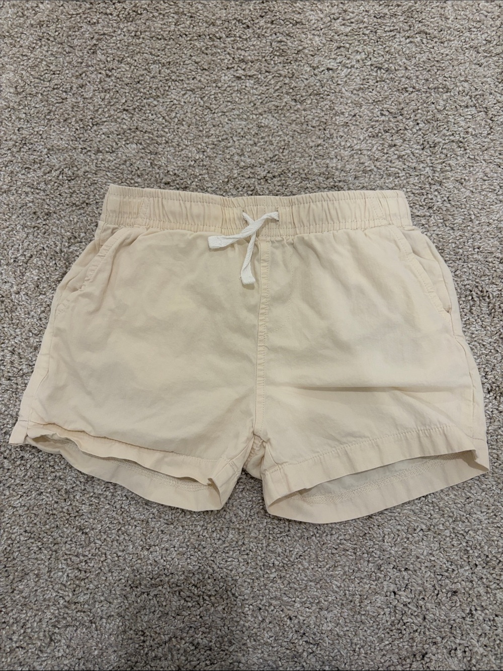 Little Paper Kids Cream Shorts